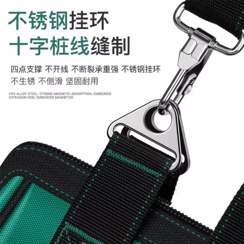 多功能手提工具包结实耐用维修帆布加厚工具袋木工电工专用收纳包 - 图3