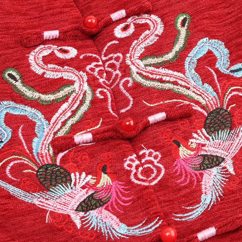 文笙服饰旗舰店情侣装唐装男女套装中老年过寿生日爷爷奶奶婚礼服老人秋冬装外套3