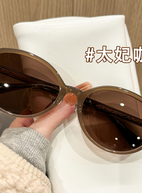 复古玳瑁书呆子偏光墨镜女款