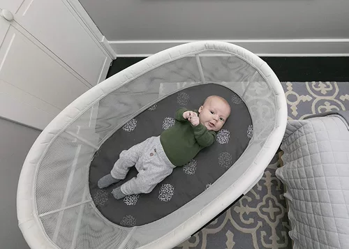 Американский флагманский магазин 4 мом мамару для детской кровати Essencipiliper Электрическая кровать Электрическая детская колыбель матрас