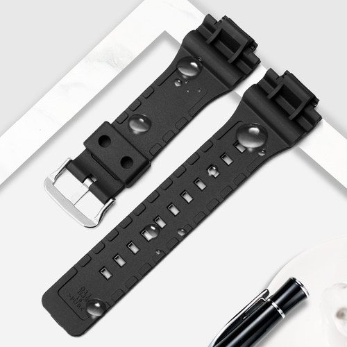 橡胶手表带适配卡西欧AQ-S810W AEQ-110W C5208防水硅胶表带配件 - 图2