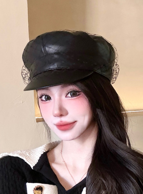 出游八角帽八角帽女秋冬