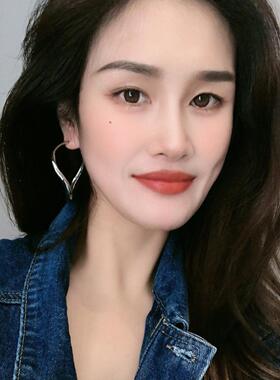 欧美铜合金不规则C形大耳环女