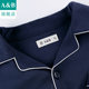 Ab underwear ຜູ້ຊາຍ pajamas ຝ້າຍບໍລິສຸດ cardigan ເຮືອນບາດເຈັບແລະ