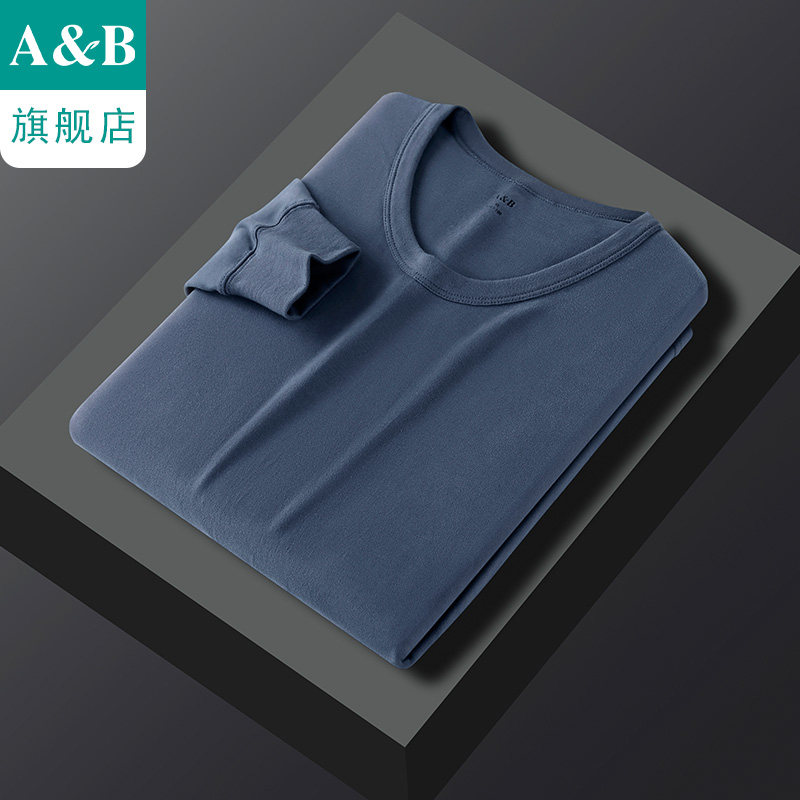 ab内衣男士纯棉磨绒圆领半高领打底单件上衣单裤SZ81/SZ83/SZ85,淘宝优惠券,粉丝福利购,淘宝优惠卷