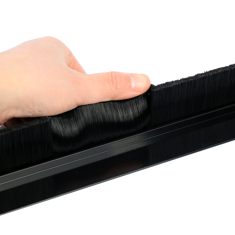 门底门窗密封毛刷H型铝合金条刷 F型毛刷条工业机床 机柜防尘毛刷,淘宝优惠券,粉丝福利购,淘宝优惠卷