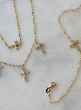 英国george melis欧美吊坠项链锁骨链简约经典元素吊坠钛钢炉内