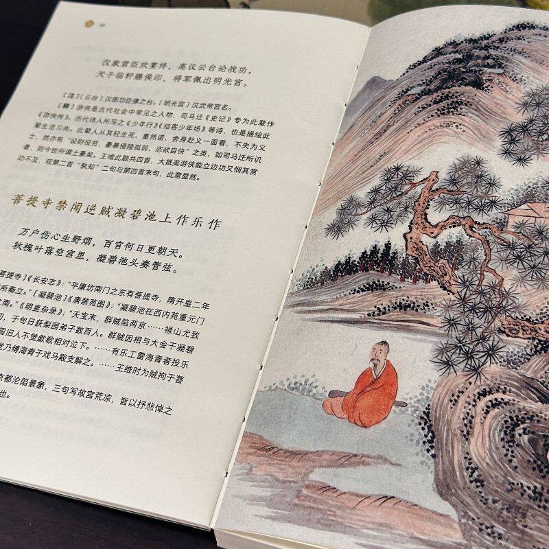 唐人绝句精华 全彩插图裸脊装帧礼物书 唐诗绝句李白白居易杜甫 传统文化古典文学诗词书籍 后浪正版 新华书店正版书籍