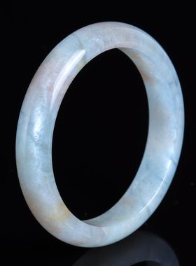 手镯海蓝宝天然民族风女捡漏放漏