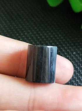 桶珠项链挂坠新疆和田玉籽料