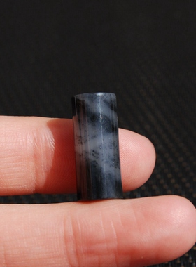 桶珠项链挂坠新疆和田玉籽料