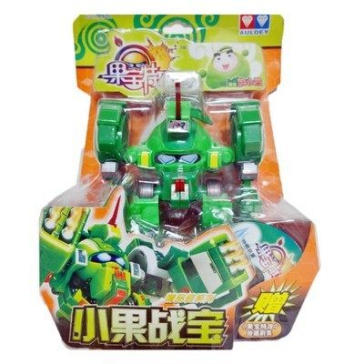 正版果宝特攻3升级香橙菠萝果元天尊战宝蜜桃升级版果宝基地小果 - 图0