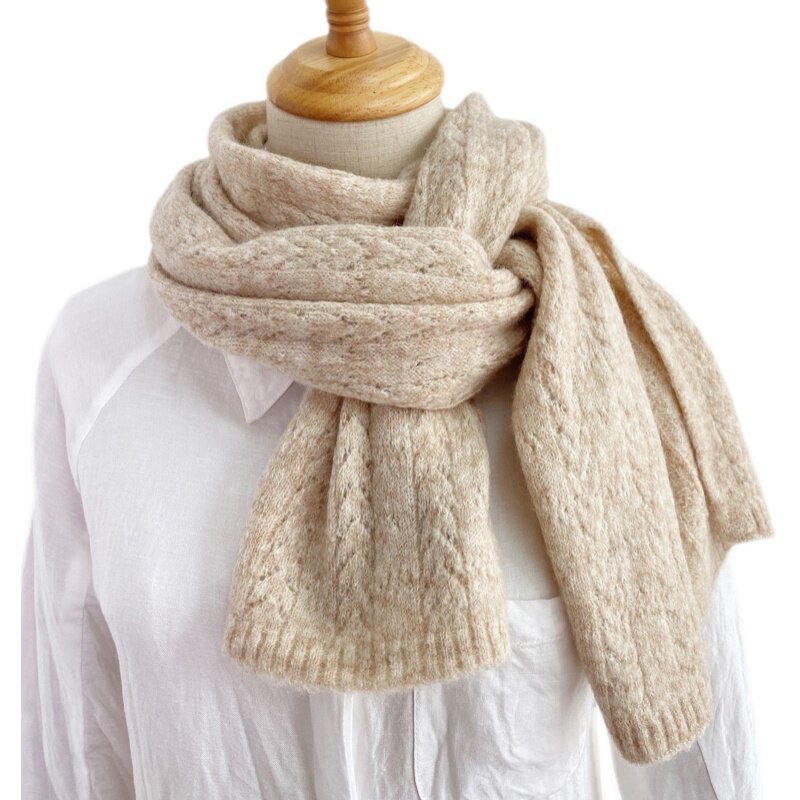 软软的羊绒围巾 优雅气质针织镂空毛线围脖女秋冬季保暖短款羊毛,淘宝优惠券,粉丝福利购,淘宝优惠卷