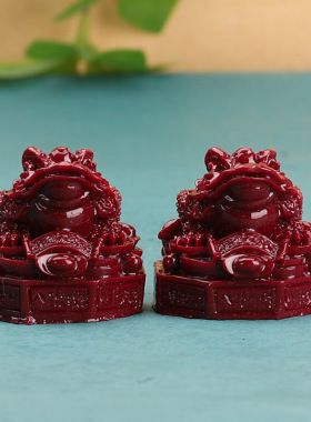 工厂直销直播货源朱砂红砂龙龟摆件家居风水招财镇宅精美小工艺品