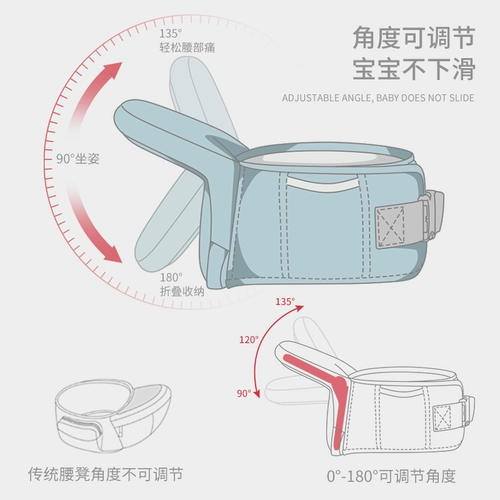 Слинг, универсальный складной детский хипсит для выхода на улицу, 13 года