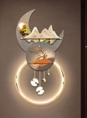 流彗玄关画立体感2023新款玄关装饰画轻奢走廊过道挂画led带灯灯