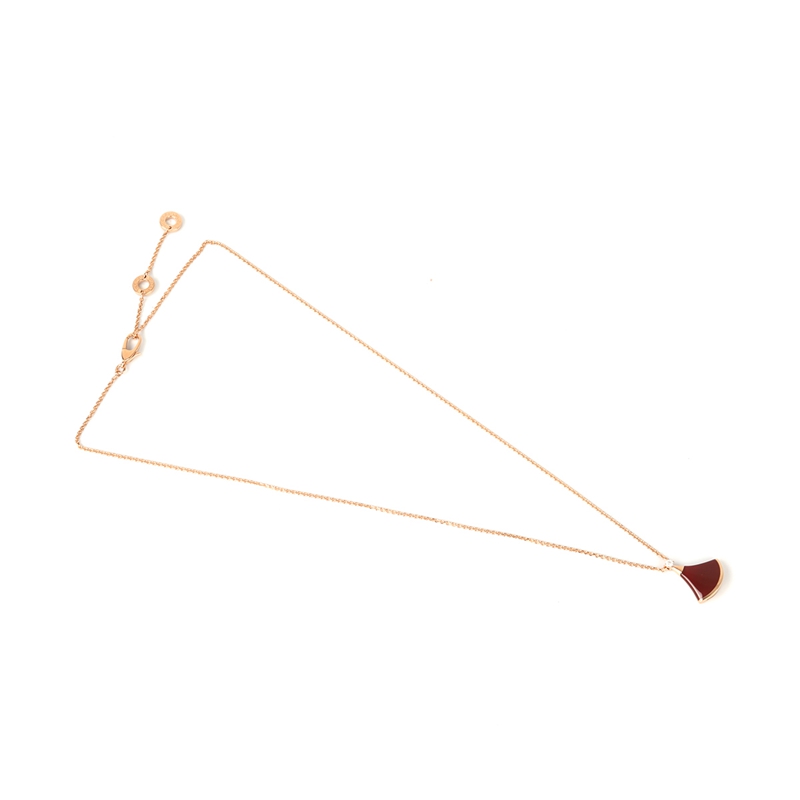 bvlgari /宝格丽女小裙子扇形吊坠 3H2O海外项链