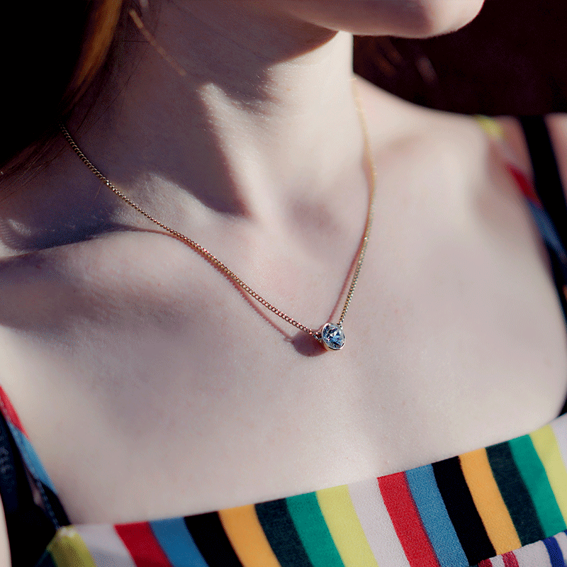 givenchy /纪梵希女正品唐嫣锁骨链 3H2O海外项链