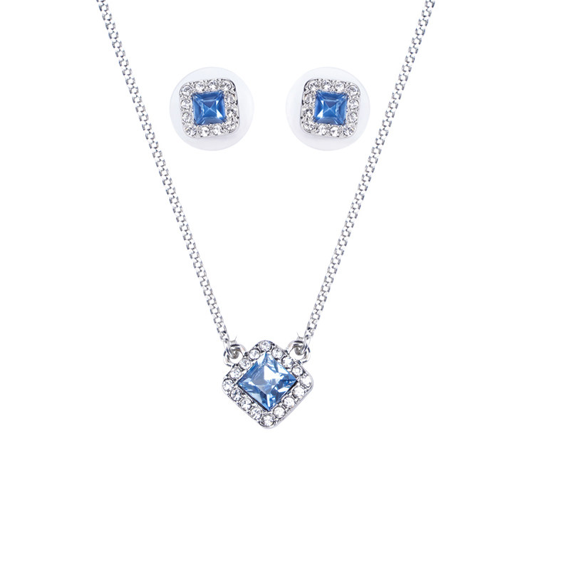 givenchy /纪梵希方形项链套装耳钉 3H2O海外项链