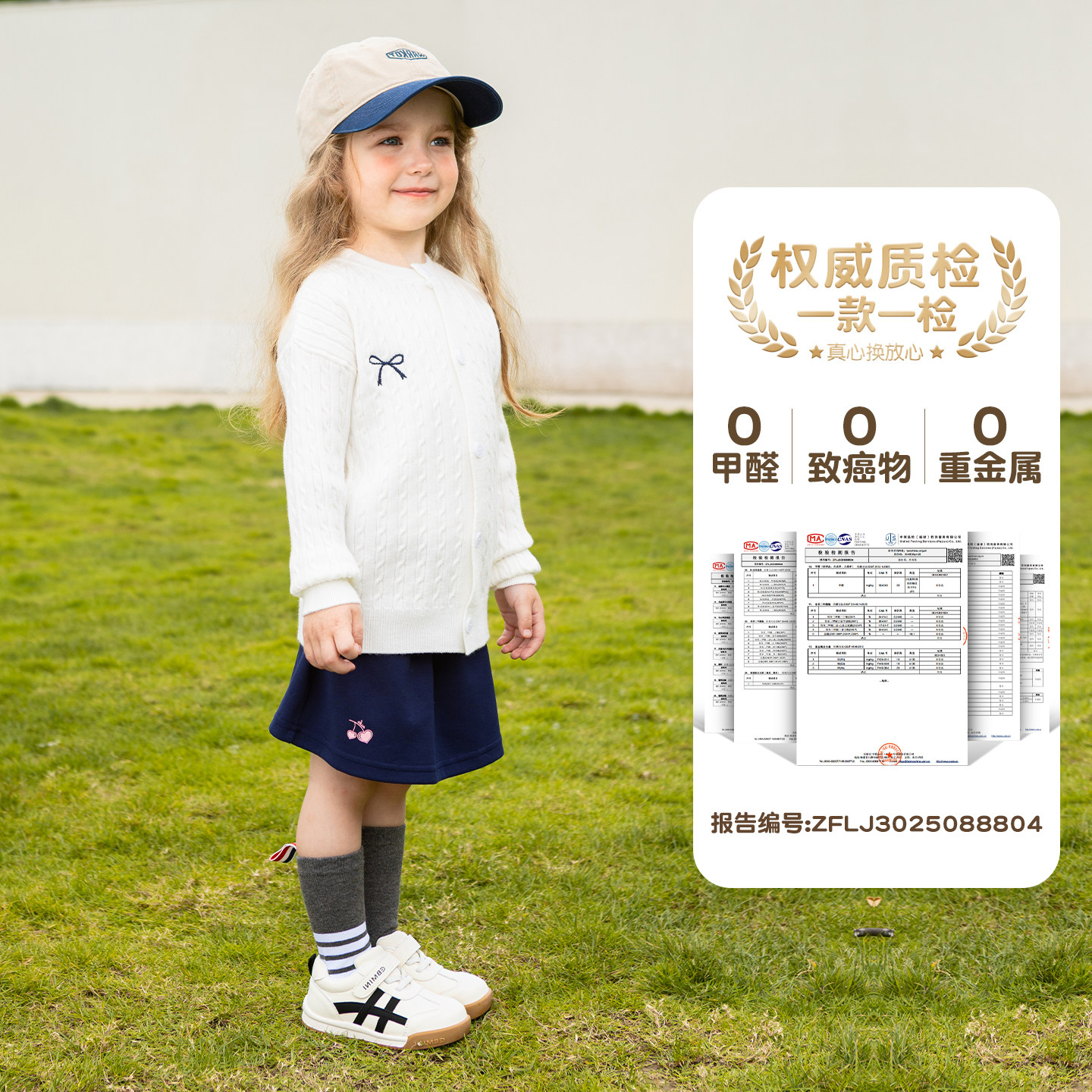 英贝米尼女童运动鞋春秋新款板鞋儿童鞋子宝宝小白鞋幼儿园室内鞋
