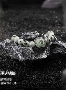 情侣雪爪手串男士手链情人节礼物