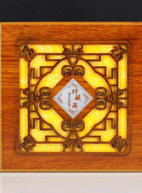 两个包邮酒店商用快餐厅皮革方形纸巾盒欧式木制防水优质纸抽盒
