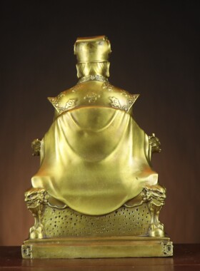 黄铜玉帝王母 玉皇大帝 王母娘娘 家居供奉神像摆件厂家批发 玉帝