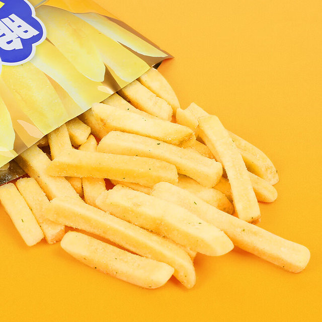 Crispy honey butter flavored crispy fries
