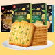 Weilong chive biscuits 180g onion flavored pancakes scallion oil crackers independent small package breakfast snack snacks
