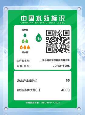 小激动母婴款高端净水器家用纯水机600G进口双RO反渗透膜片大流量