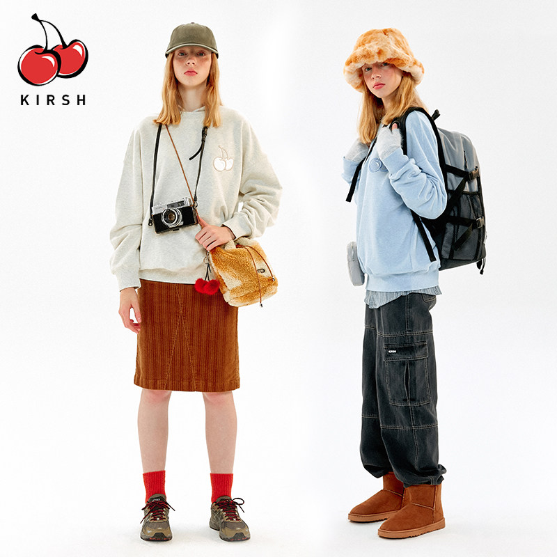 kirsh2020秋冬新款大樱桃经典卫衣 GTOG海外卫衣/绒衫