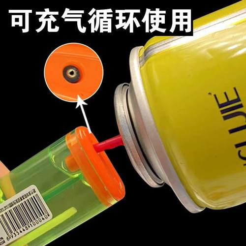 新款超大号可充气防风打火机批10支50只大容量耐用加宽加长火机 - 图2