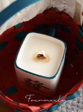 fourmeals赢三家麻将香薰蜡烛