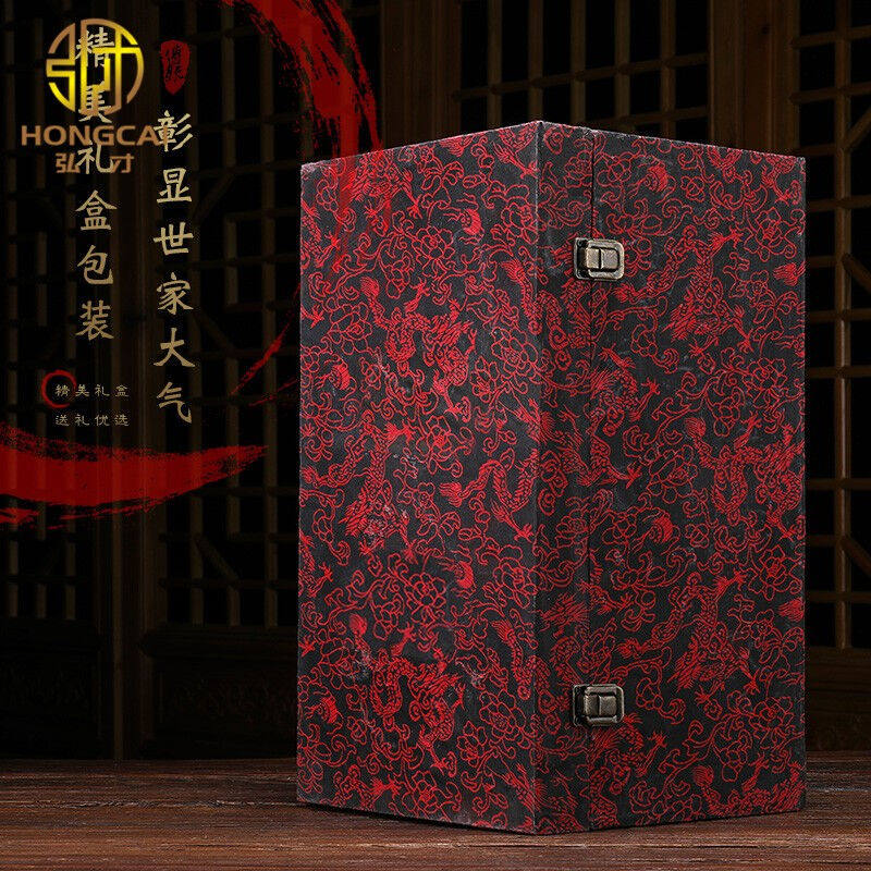 弘才中式实木雕刻马摆件马到成功开业送客户商务礼品晋升礼物木质