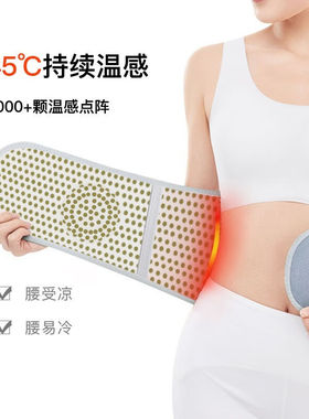 Wspen德国艾草自发热护腰带保暖腰间盘突出腰带腰椎间盘突出支撑