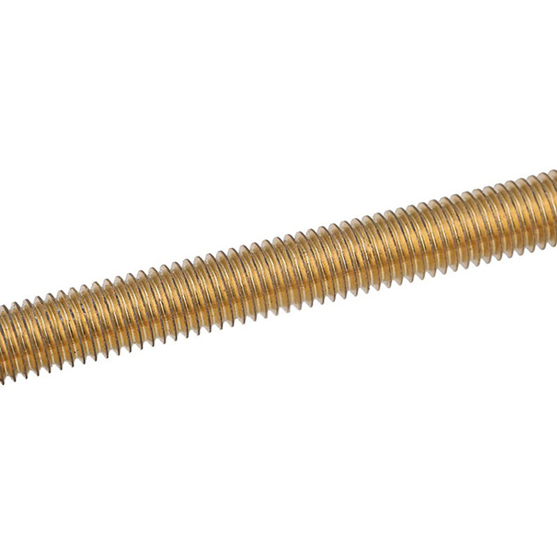 黄铜螺丝杆铜牙条棒螺纹杆螺柱M2M3M4M5M6M8M10M12M16M20*1x0.5米 - 图3
