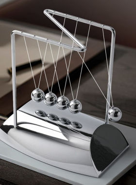 赟娅永动机牛顿摆球混沌摆办公室开业乔迁书房办公桌桌面装饰礼品