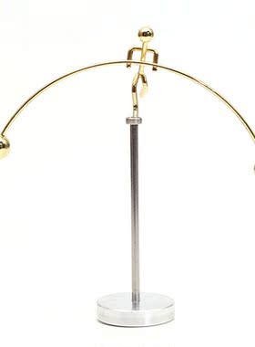 瑞生祥陀螺仪摆件办公桌反重力物理平衡小摆件混沌牛顿摆不倒翁铁