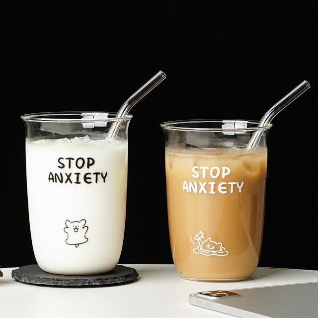 ຄວາມອາດສາມາດຂະຫນາດໃຫຍ່ sippy cup office ຈອກແກ້ວ borosilicate