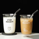 ຄວາມອາດສາມາດຂະຫນາດໃຫຍ່ sippy cup office ຈອກແກ້ວ borosilicate