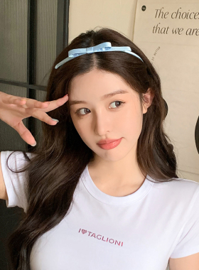 宅女同款发箍甜美公主缎带蝴蝶结