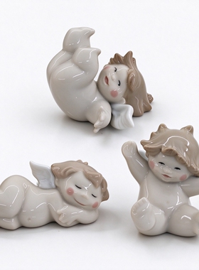 Nao by Lladró 西班牙回流原厂原盒手工瓷停产绝版瓷偶收藏送礼