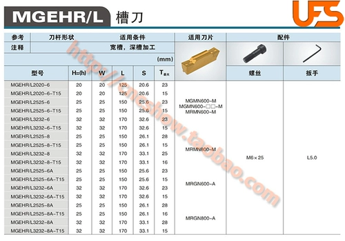 Полюс на внешний слот с ЧПУ mgehhr/mgehl2020-3c 1,5 2 2,5 3 4 5 6-t25-t30