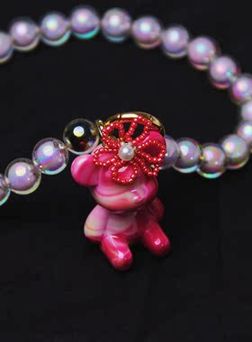 承李李原创设计琉璃手链多圈