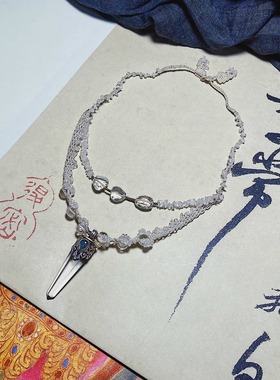 承李李藏传高能量复古编织项链