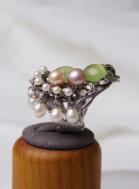 承李李原创设计珠宝翡翠纯银