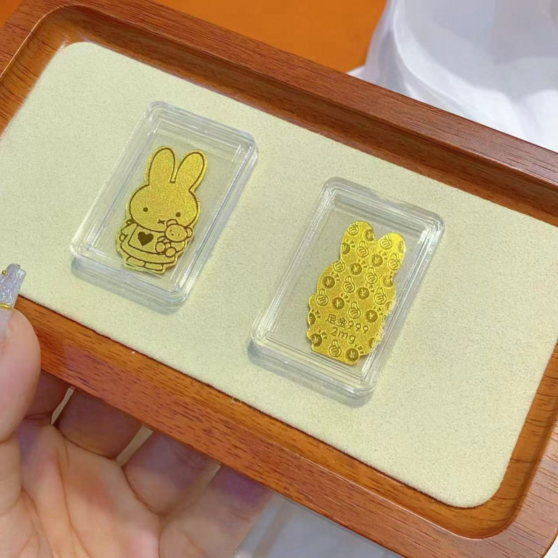 足金999暴富手机贴招财猫中国心黄金贴片水贝爆款文创礼品1,淘宝优惠券,粉丝福利购,淘宝优惠卷