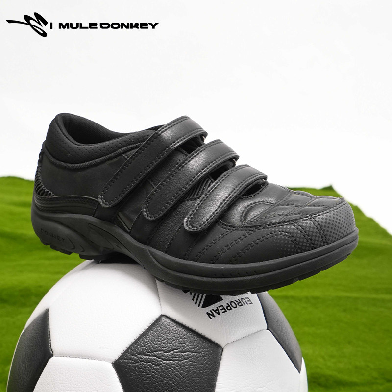 多嘴驴Donkey玛丽珍鞋女款秋季黑色休闲鞋浅口魔术贴单鞋保龄球鞋,淘宝优惠券,粉丝福利购,淘宝优惠卷