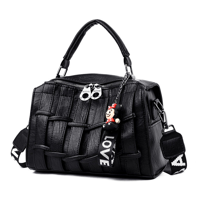 女2020新款软皮防水单肩简约斜挎包 娴妃女士包袋