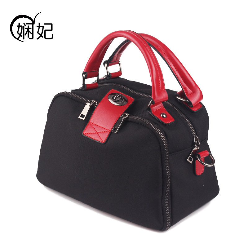 牛津布手提包女2019新款韩版小方包 娴妃女士包袋